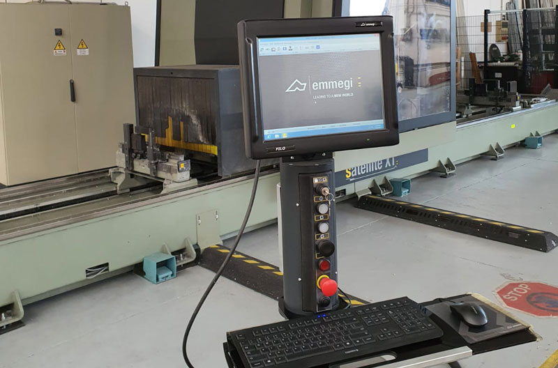 Capacità produttiva - Tecall - Officina lavorazione alluminio